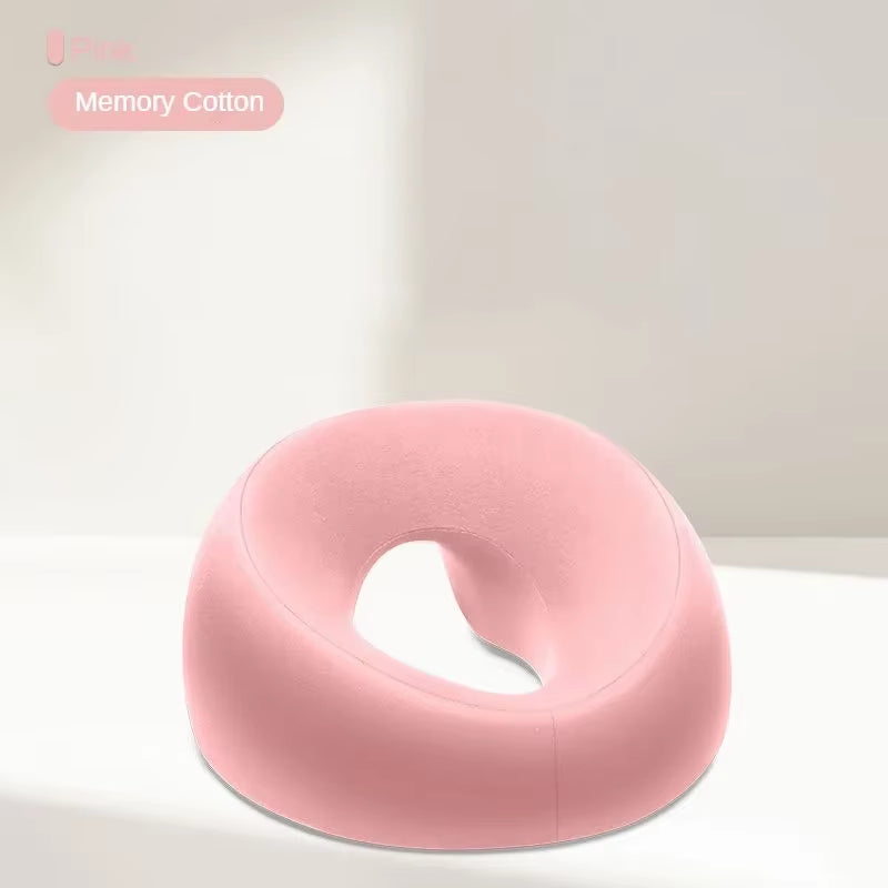 Ergonomics Lying down Pillow Memory Foam Breathable Head Rest Support Pillow Body Massage Face Rest Pillow for Beauty Salon