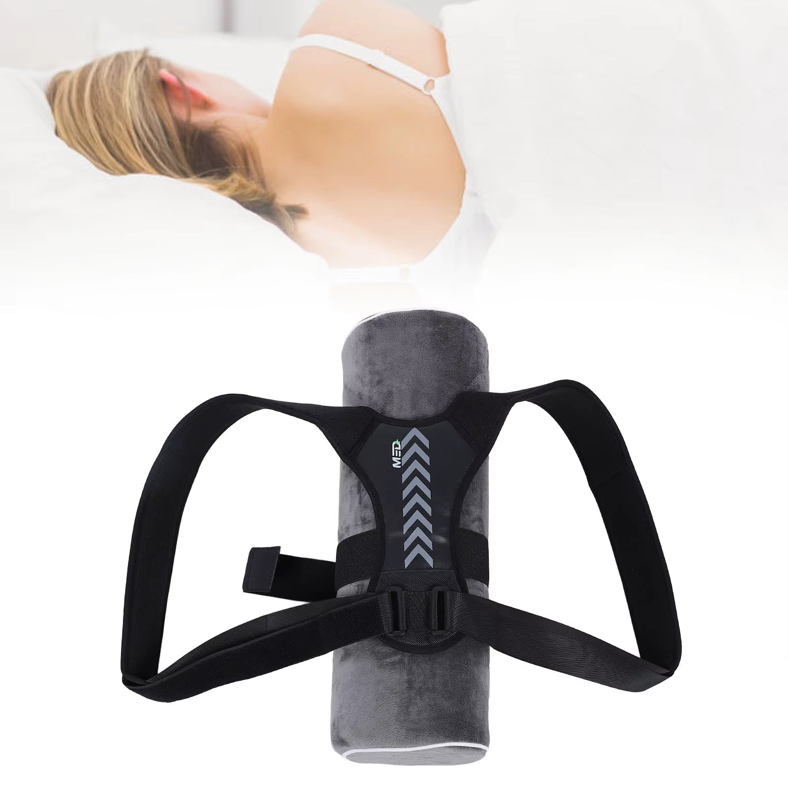 Side Sleeping Backpack Pillow Ergonomic Comfortable Slow Spine anti Snore Pillow Memory Foam for Bedroom