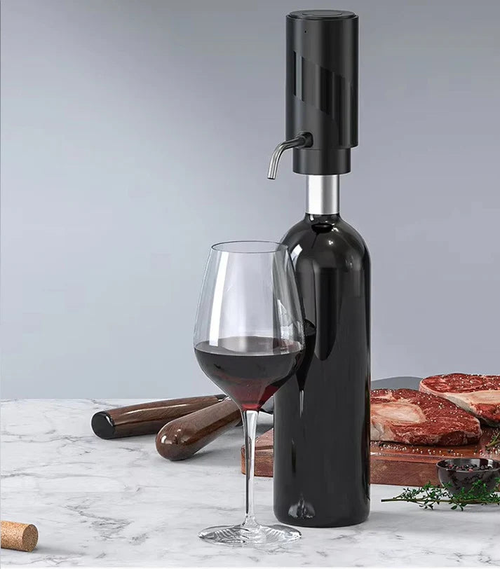 מוזג יין חשמלי לכוסות יין