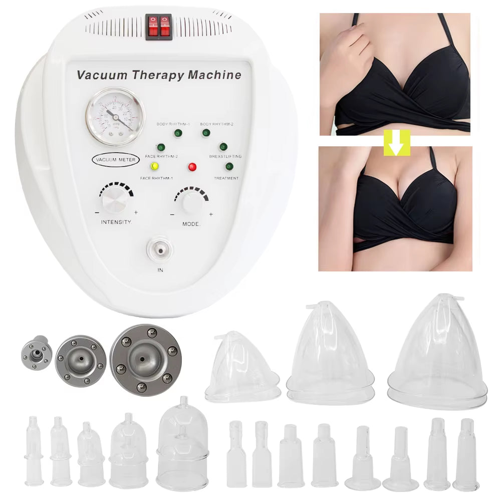 Vacuum Massage Butt Liftingmachine Breast Enlargement Machine Roller Therapy Massage Body Shaping Face Lifting Beauty Device.