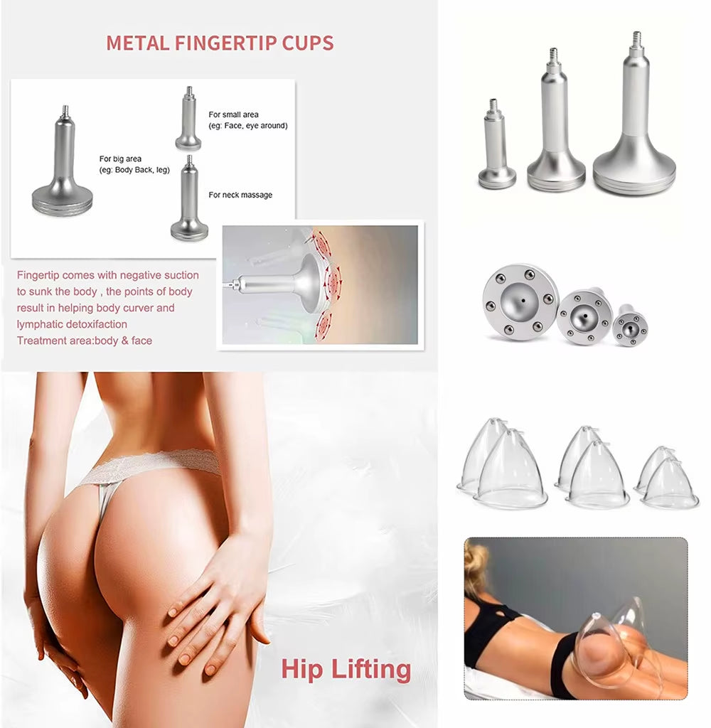 Vacuum Massage Butt Liftingmachine Breast Enlargement Machine Roller Therapy Massage Body Shaping Face Lifting Beauty Device.