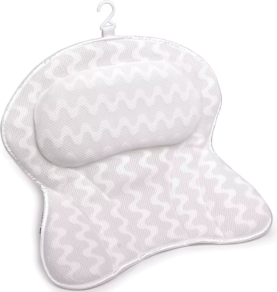 Bathtub Pillow Home Hotel Bath Pillow 4D Gray White Butterfly Bathtub Pillow Suction Cup Bathtub Pillow