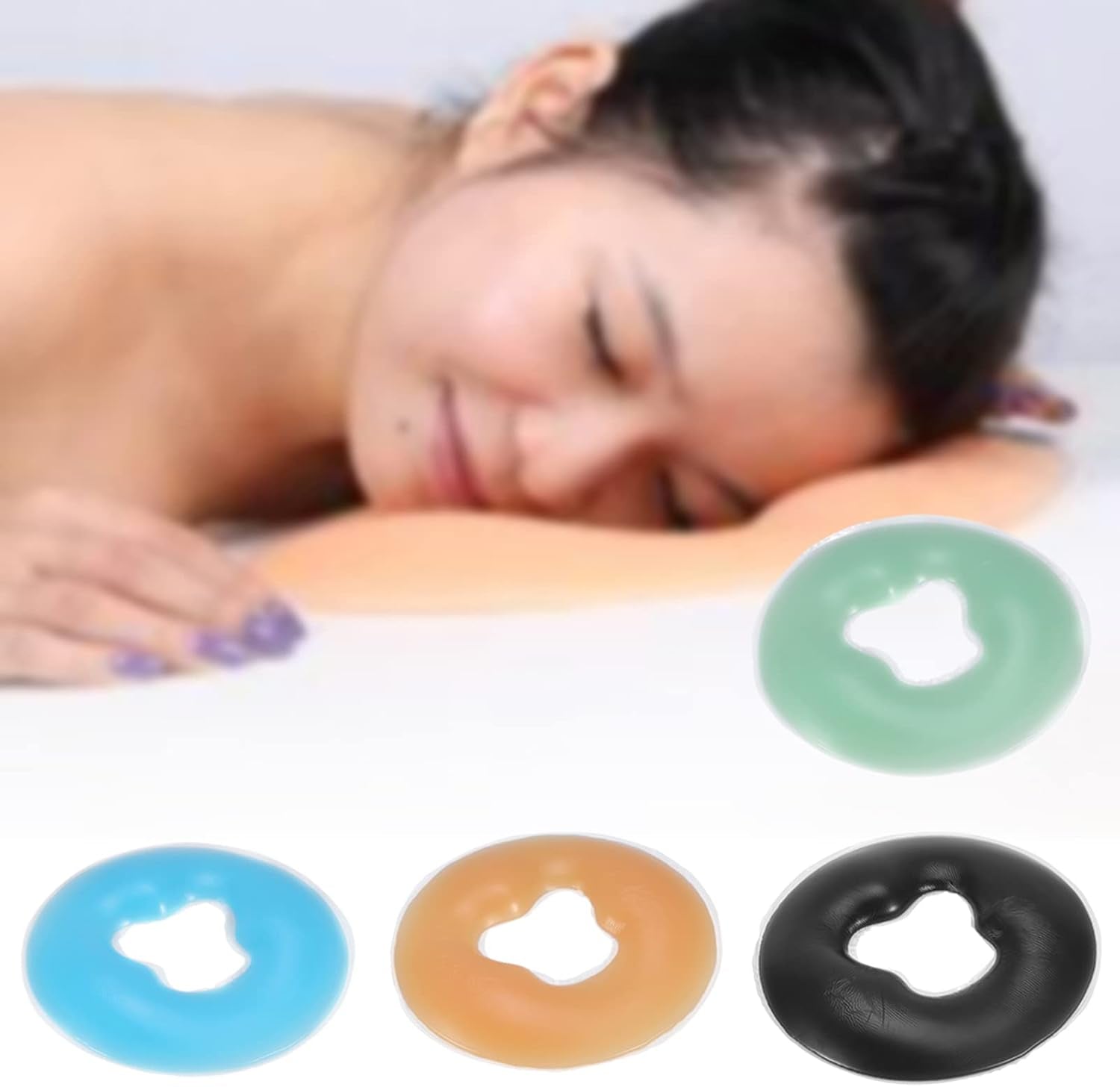 Face Massage Pillow Silicone Pillow Silicon Face Spa Pillow Face Pillow Face Relax Cushion Pad